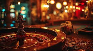 Ilustrasi permainan casino live dengan dealer yang ramah dan profesional