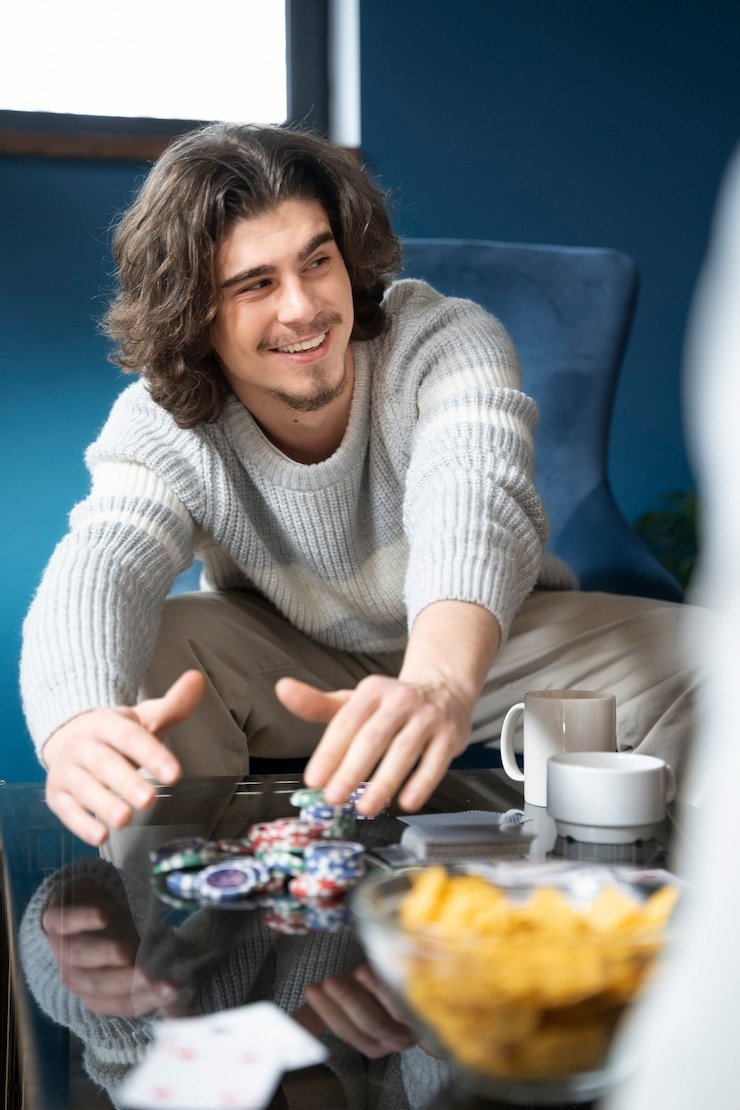 Ilustrasi tampilan fitur game casino dan olahraga pada perangkat mobile di aplikasi nanastogel